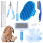 Variedades de cepillos ideales para conejos