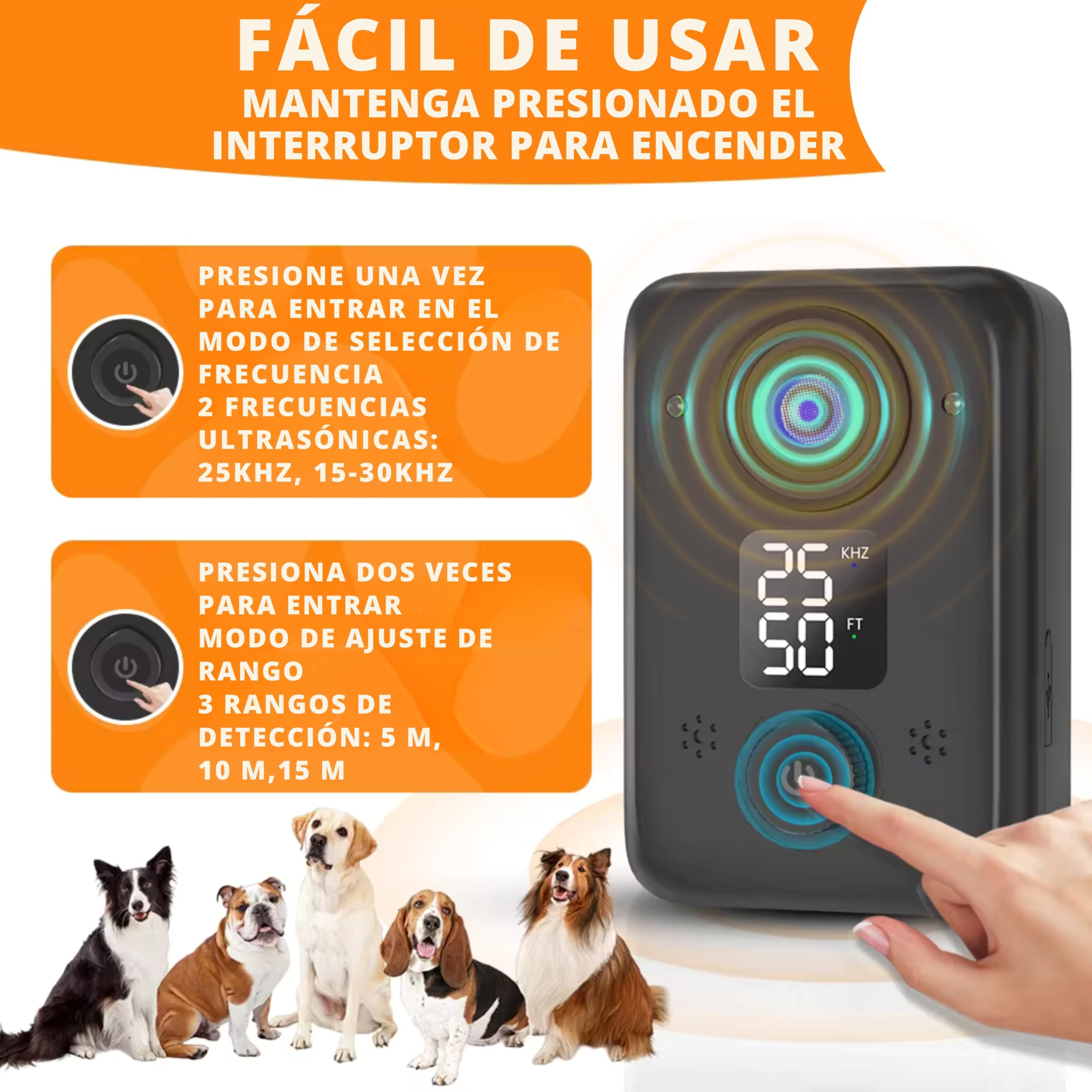 ¿Es legal utilizar dispositivos para alejar perros?