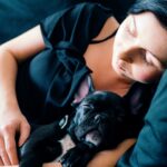 Razones por las que mi perro duerme sobre mí